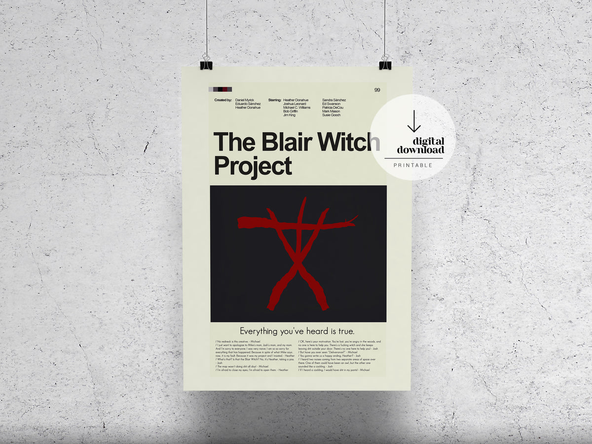 The Blair Witch Project | DIGITAL ARTWORK DOWNLOAD