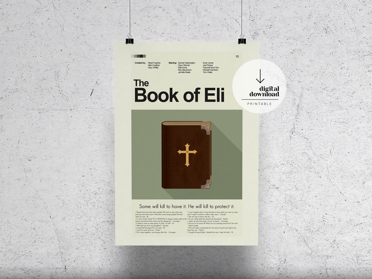 The Book of Eli | DIGITAL ARTWORK DOWNLOAD