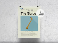 Load image into Gallery viewer, The 'Burbs | DIGITAL ARTWORK DOWNLOAD
