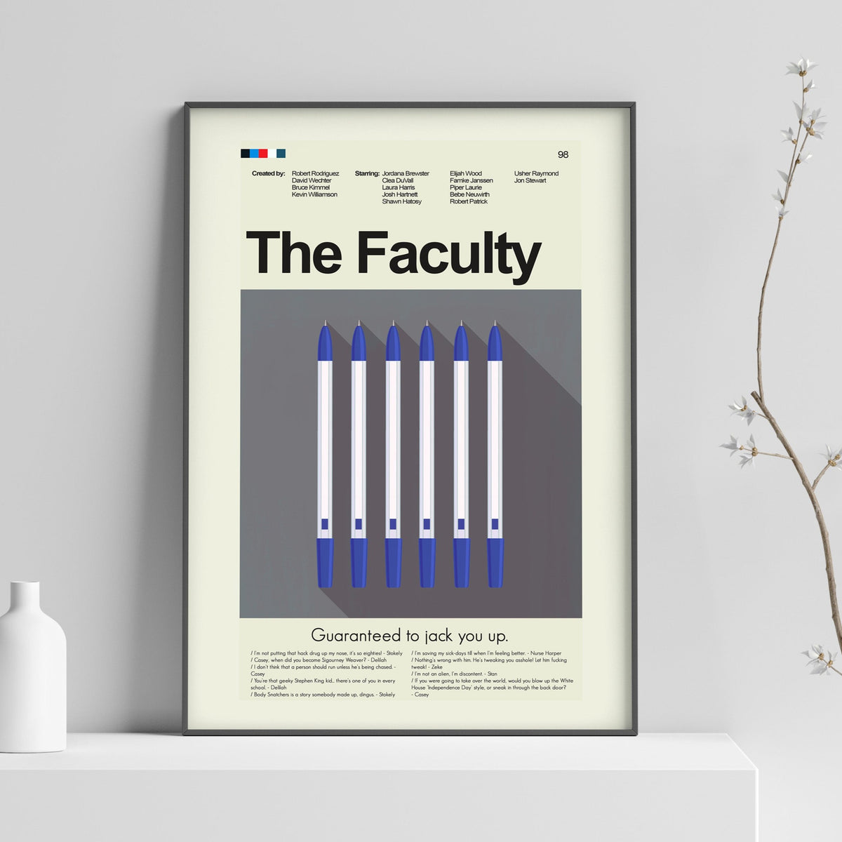 The Faculty - Pens | 12"x18" or 18"x24" Print only