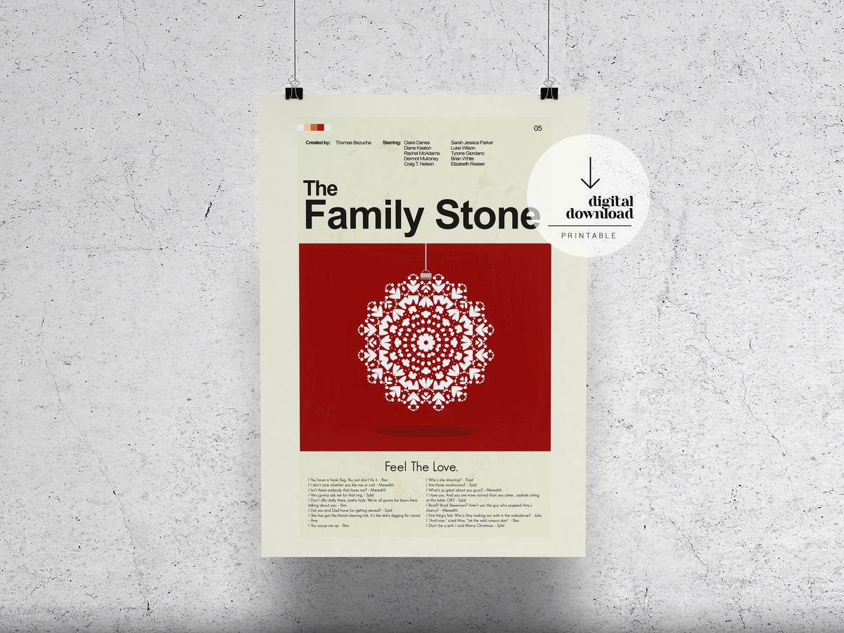 The Family Stone | DIGITAL ARTWORK DOWNLOAD