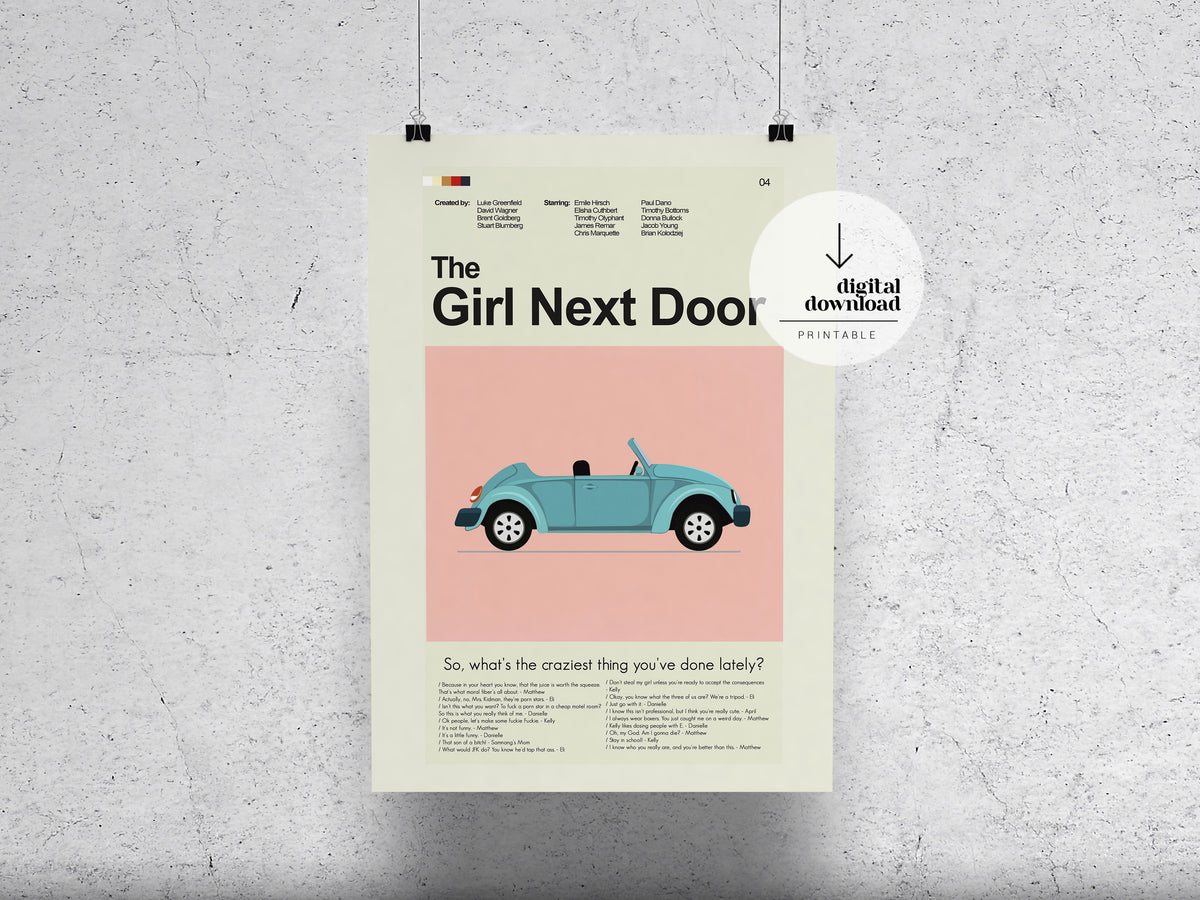 The Girl Next Door | DIGITAL ARTWORK DOWNLOAD