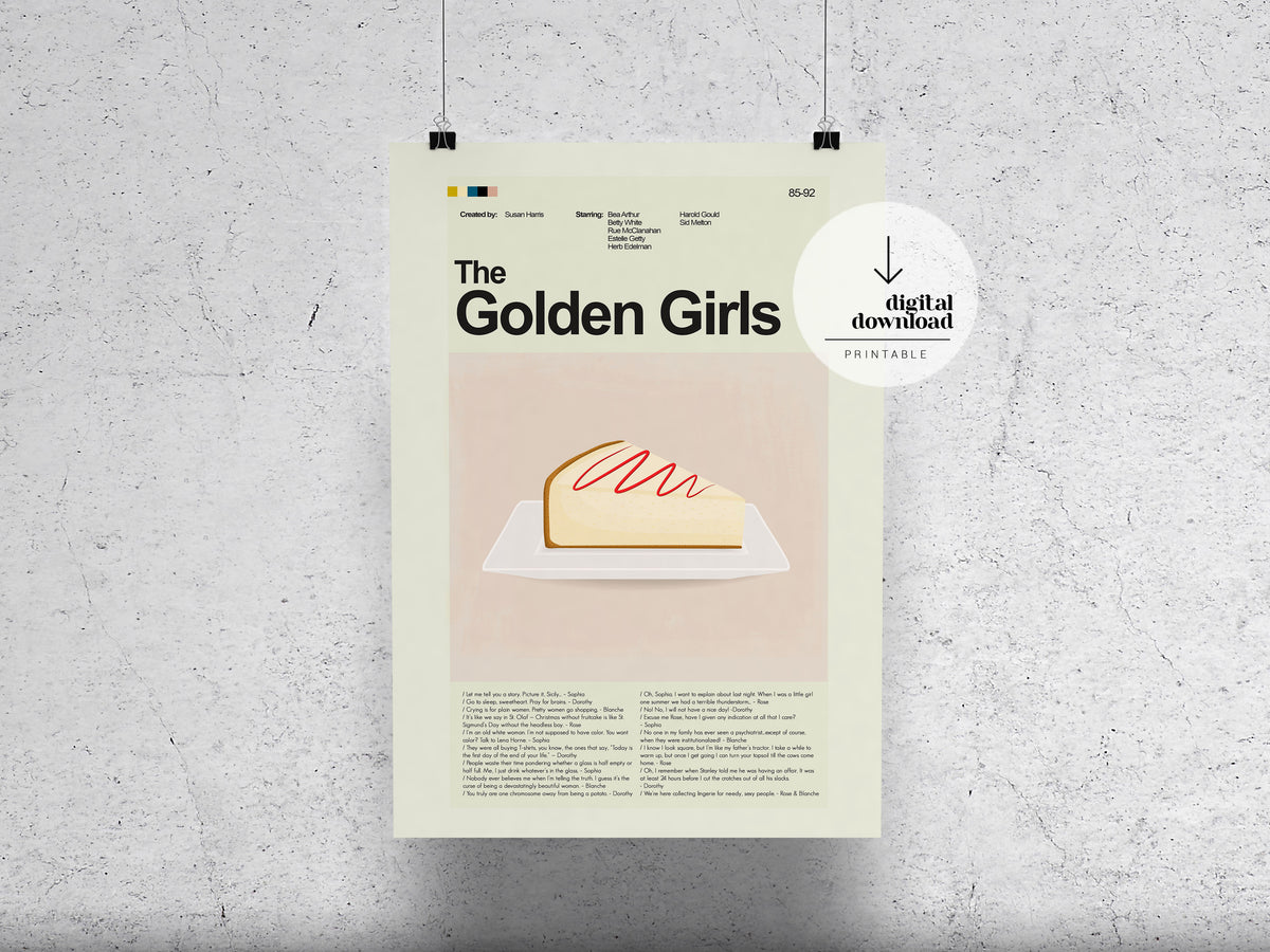The Golden Girls | DIGITAL ARTWORK DOWNLOAD