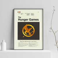 Load image into Gallery viewer, The Hunger Games Inspired Mid-Century Modern Print | 12&quot;x18&quot; or 18&quot;x24&quot; Print only
