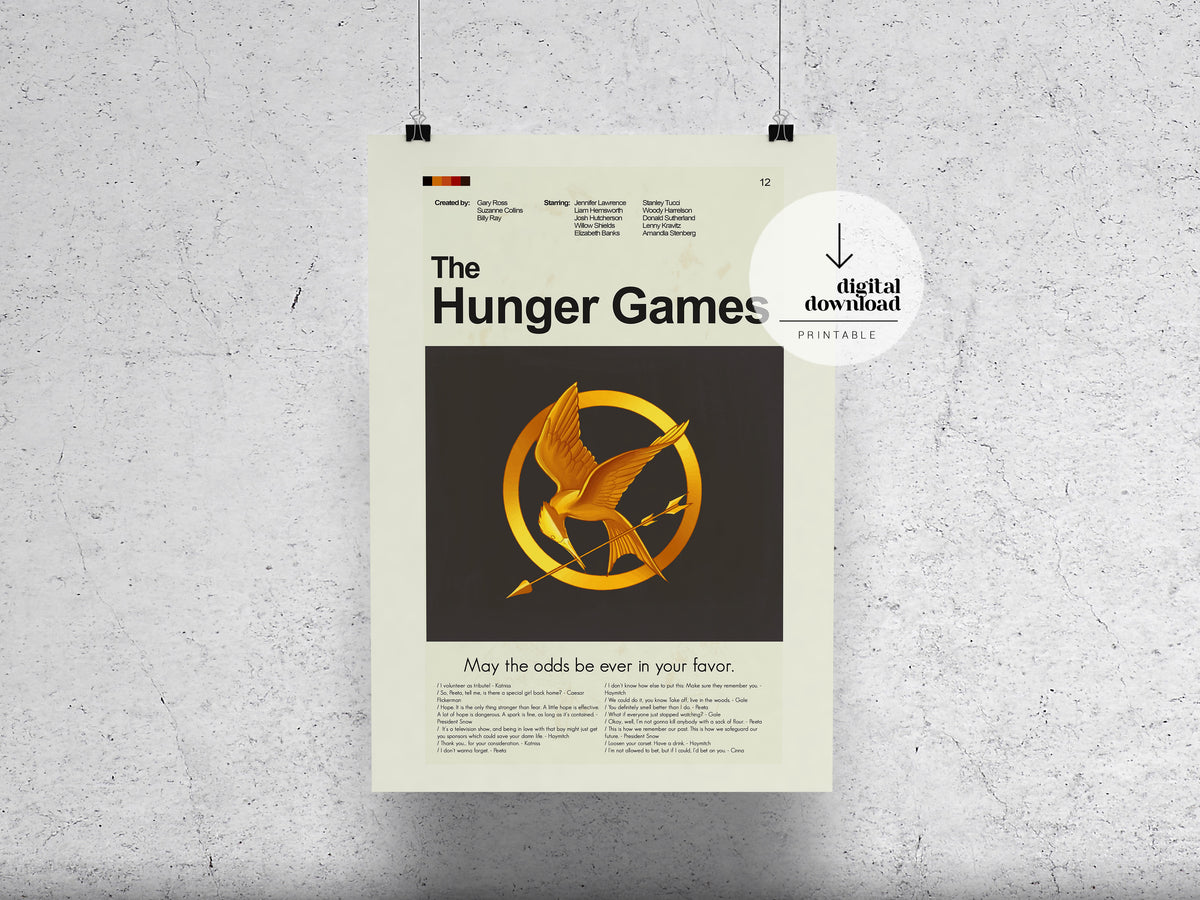 The Hunger Games | DIGITAL ARTWORK DOWNLOAD