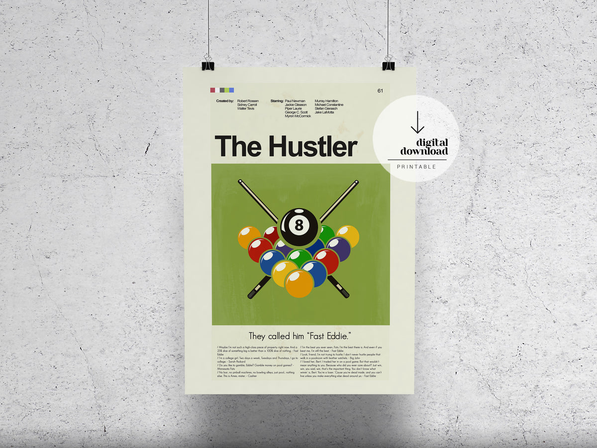 The Hustler | DIGITAL ARTWORK DOWNLOAD