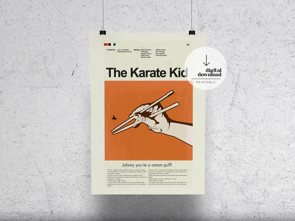 The Karate Kid | DIGITAL ARTWORK DOWNLOAD