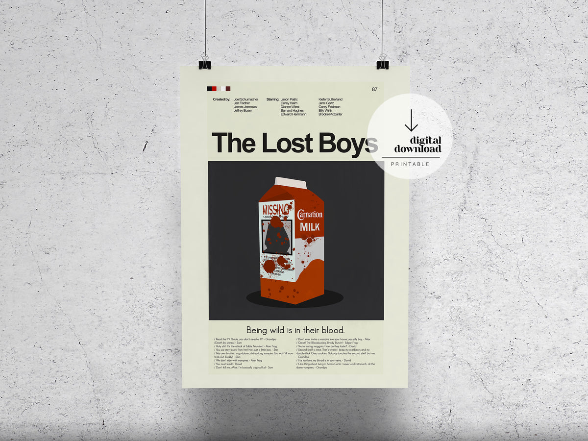 The Lost Boys | DIGITAL ARTWORK DOWNLOAD