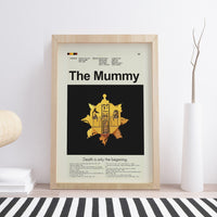 Load image into Gallery viewer, The Mummy Inspired Mid-Century Modern Print | 12&quot;x18&quot; or 18&quot;x24&quot; Print only
