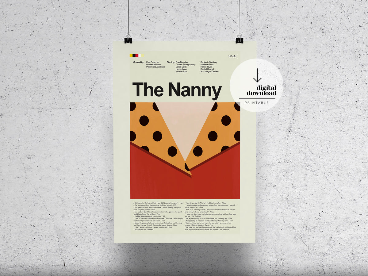 The Nanny | DIGITAL ARTWORK DOWNLOAD