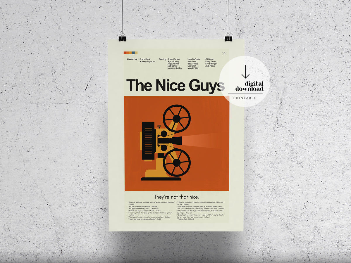 The Nice Guys | DIGITAL ARTWORK DOWNLOAD