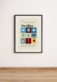 Load image into Gallery viewer, The Office Inspired Mid-Century Modern Print LARGE 18x24 | Print only
