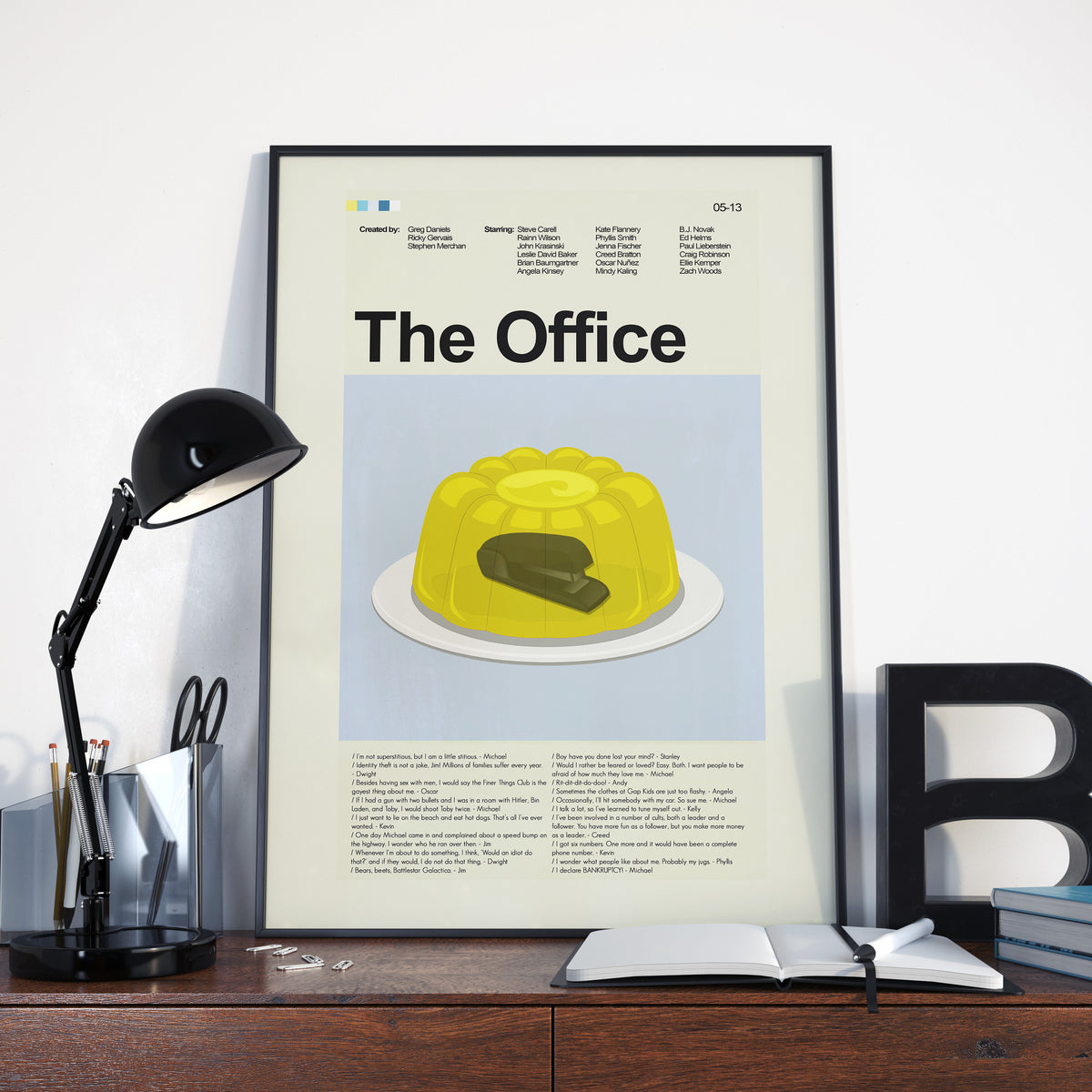 The Office - Stapler in Jello | 12"x18" or 18"x24" Print only