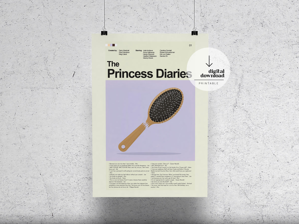 The Princess Diaries | DIGITAL ARTWORK DOWNLOAD