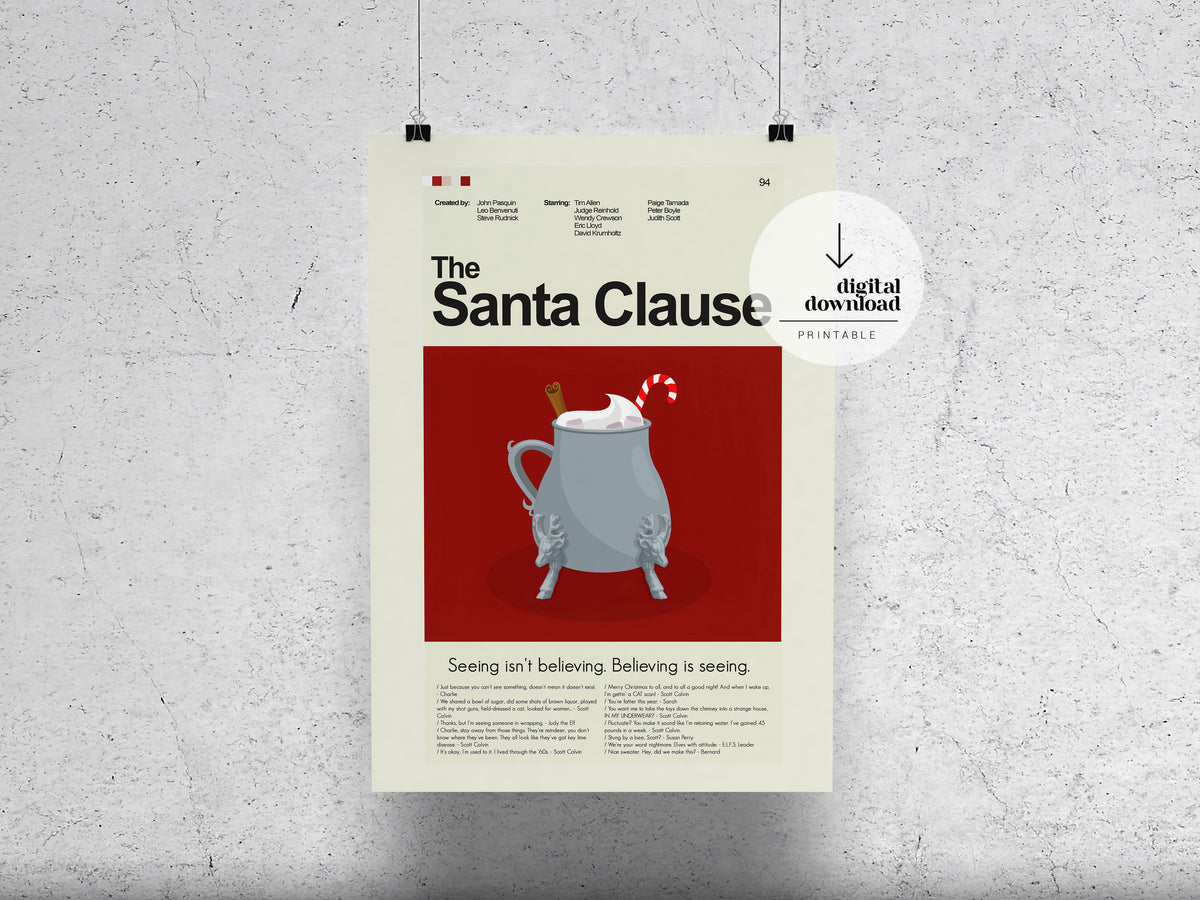 The Santa Clause | DIGITAL ARTWORK DOWNLOAD