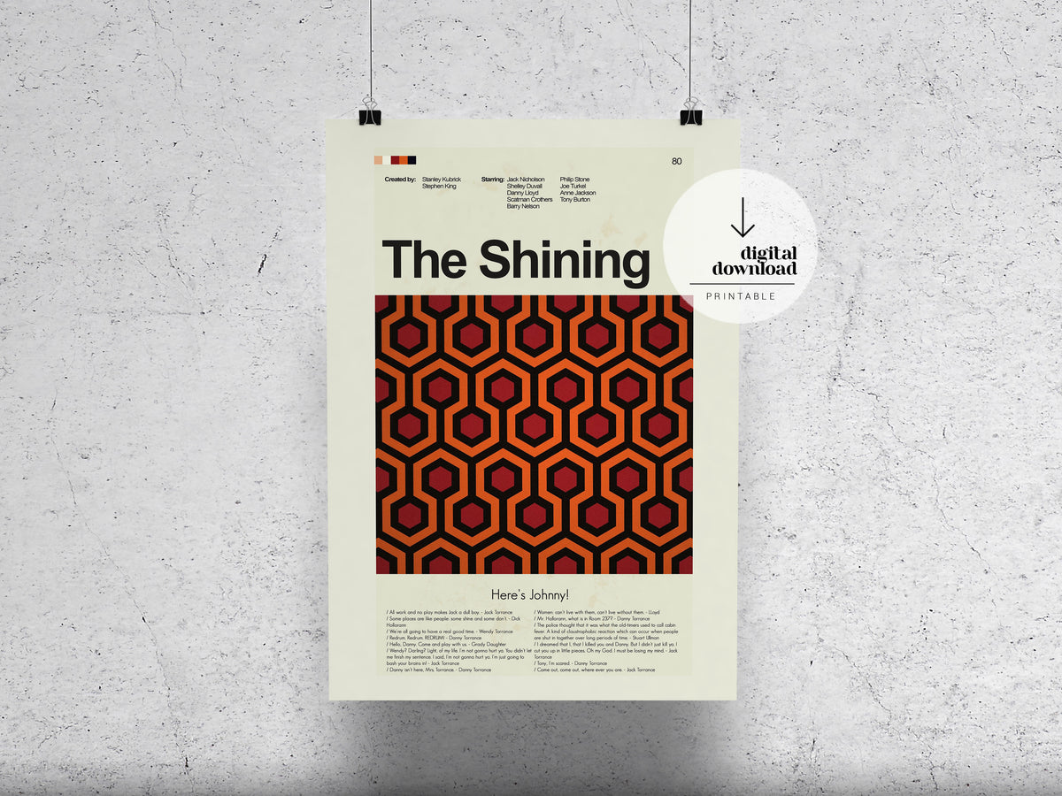 The Shining | DIGITAL ARTWORK DOWNLOAD