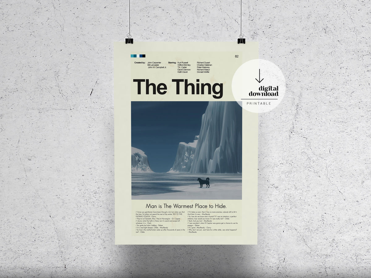 The Thing | DIGITAL ARTWORK DOWNLOAD