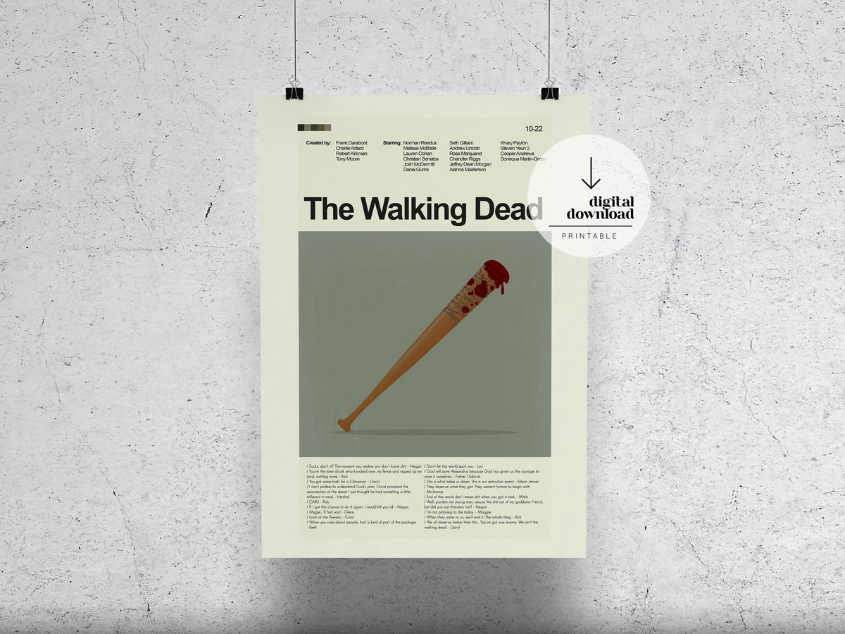 The Walking Dead | DIGITAL ARTWORK DOWNLOAD