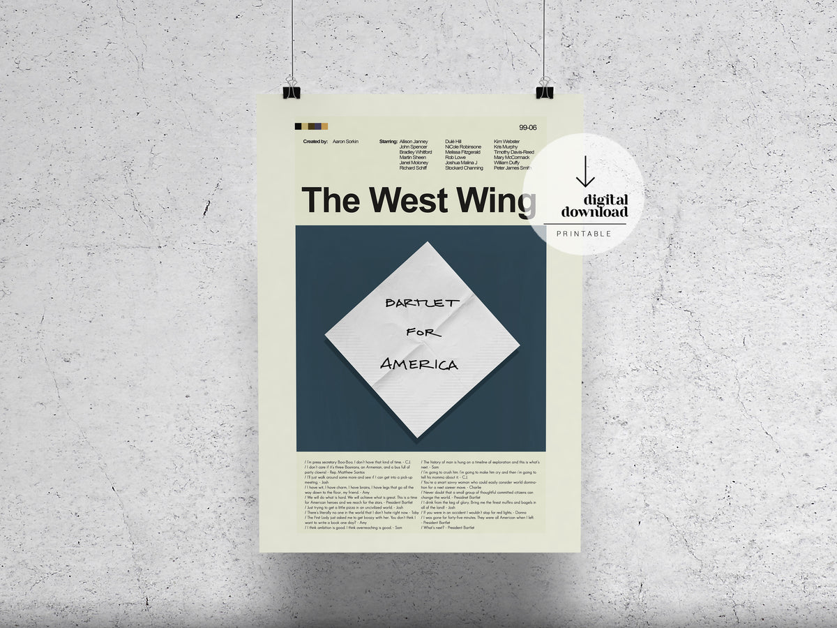 The West Wing | DIGITAL ARTWORK DOWNLOAD