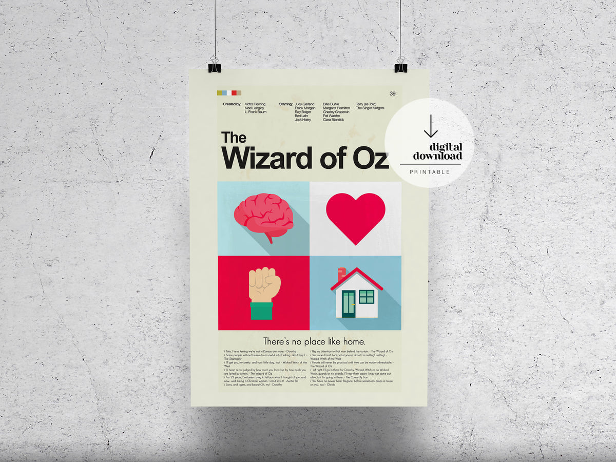 The Wizard of Oz | DIGITAL ARTWORK DOWNLOAD
