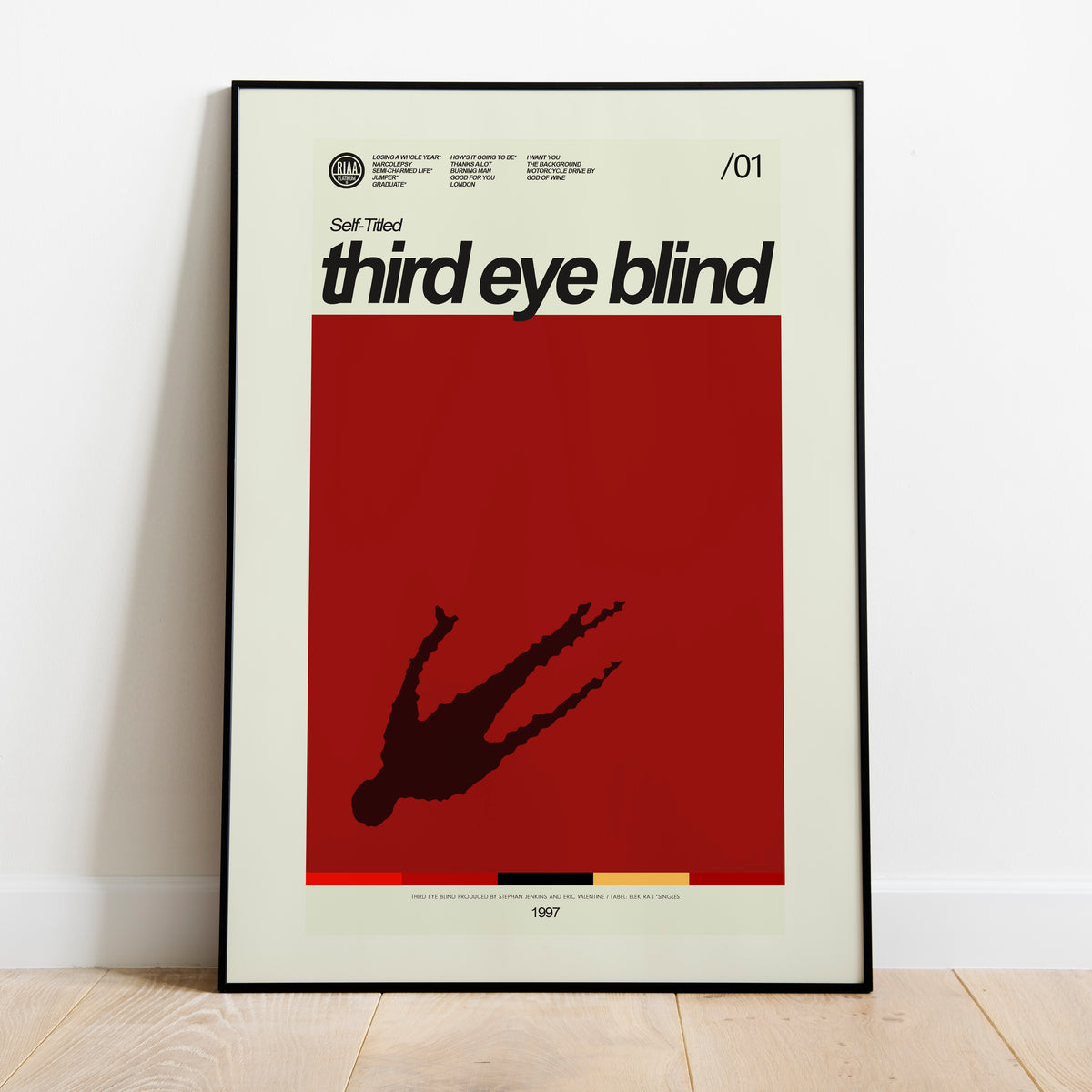 Third Eye Blind - Self-Titled (album) Inspired | 12"x18" or 18"x24" Print only