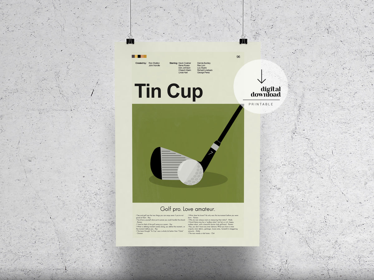 Tin Cup | DIGITAL ARTWORK DOWNLOAD