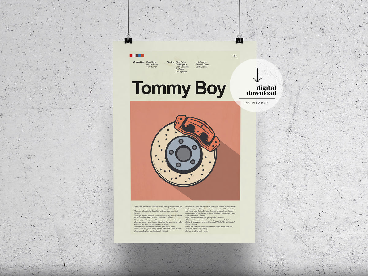 Tommy Boy | DIGITAL ARTWORK DOWNLOAD