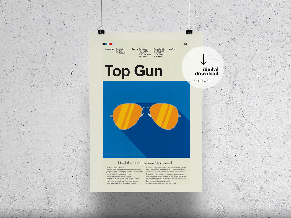 Top Gun | DIGITAL ARTWORK DOWNLOAD