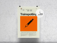 Load image into Gallery viewer, Trainspotting | DIGITAL ARTWORK DOWNLOAD
