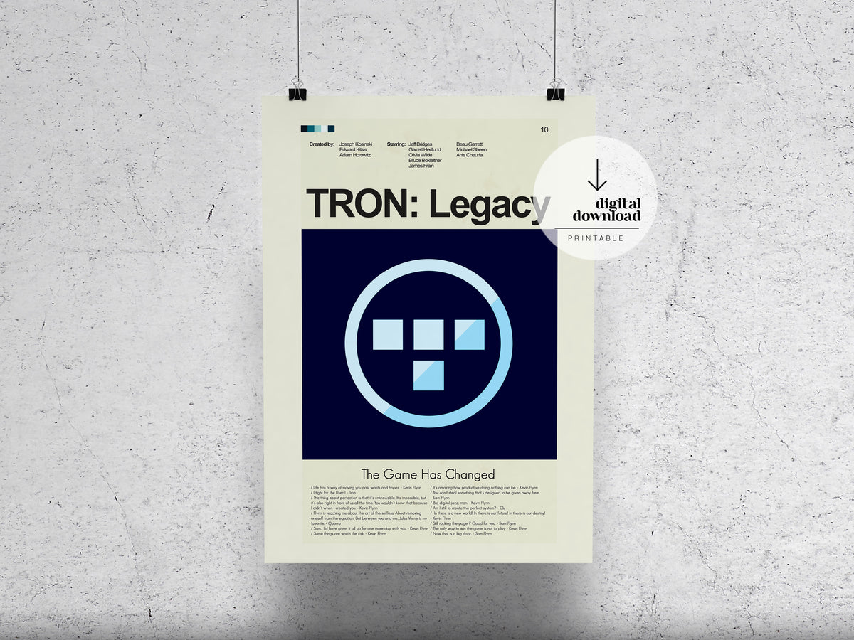 TRON: Legacy | DIGITAL ARTWORK DOWNLOAD