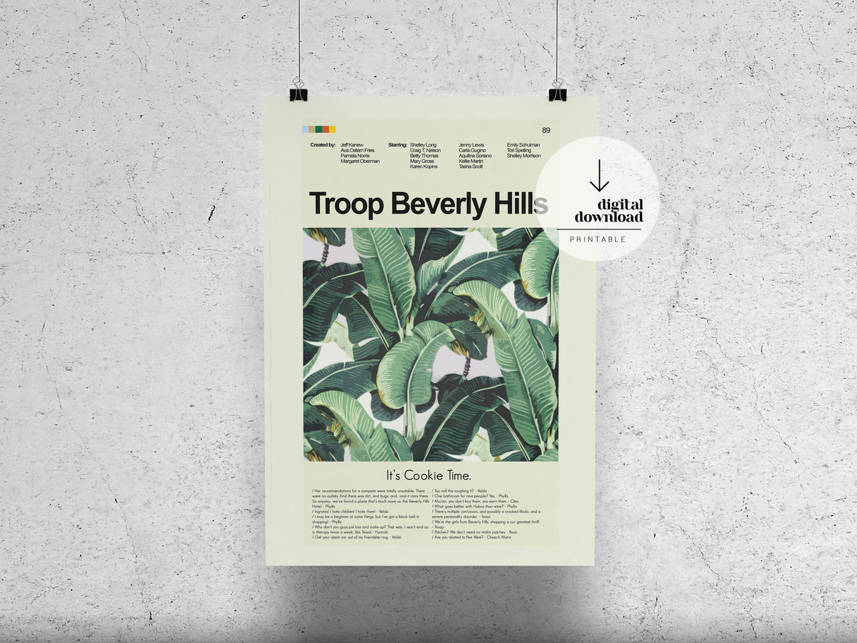 Troop Beverly Hills | DIGITAL ARTWORK DOWNLOAD