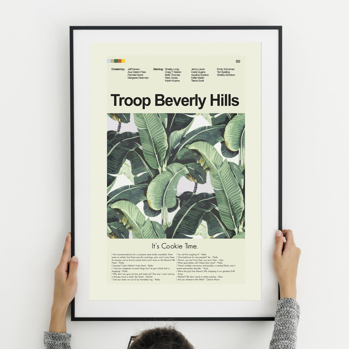 Troop Beverly Hills - Hotel Wallpaper  | 12"x18" or 18"x24" Print only