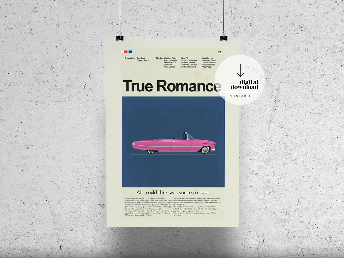 True Romance | DIGITAL ARTWORK DOWNLOAD