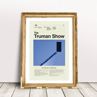 Load image into Gallery viewer, The Truman Show Mid-Century Modern Print | 12&quot;x18&quot; or 18&quot;x24&quot; Print only
