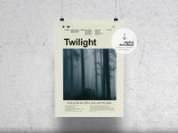 Load image into Gallery viewer, Twilight | DIGITAL ARTWORK DOWNLOAD
