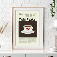 Load image into Gallery viewer, Twin Peaks - RR Coffee Cup | 12&quot;x18&quot; or 18&quot;x24&quot; Print only

