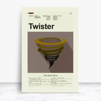 Load image into Gallery viewer, Twister Mid-Century Modern Print | 12&quot;x18&quot; or 18&quot;x24&quot; Print only
