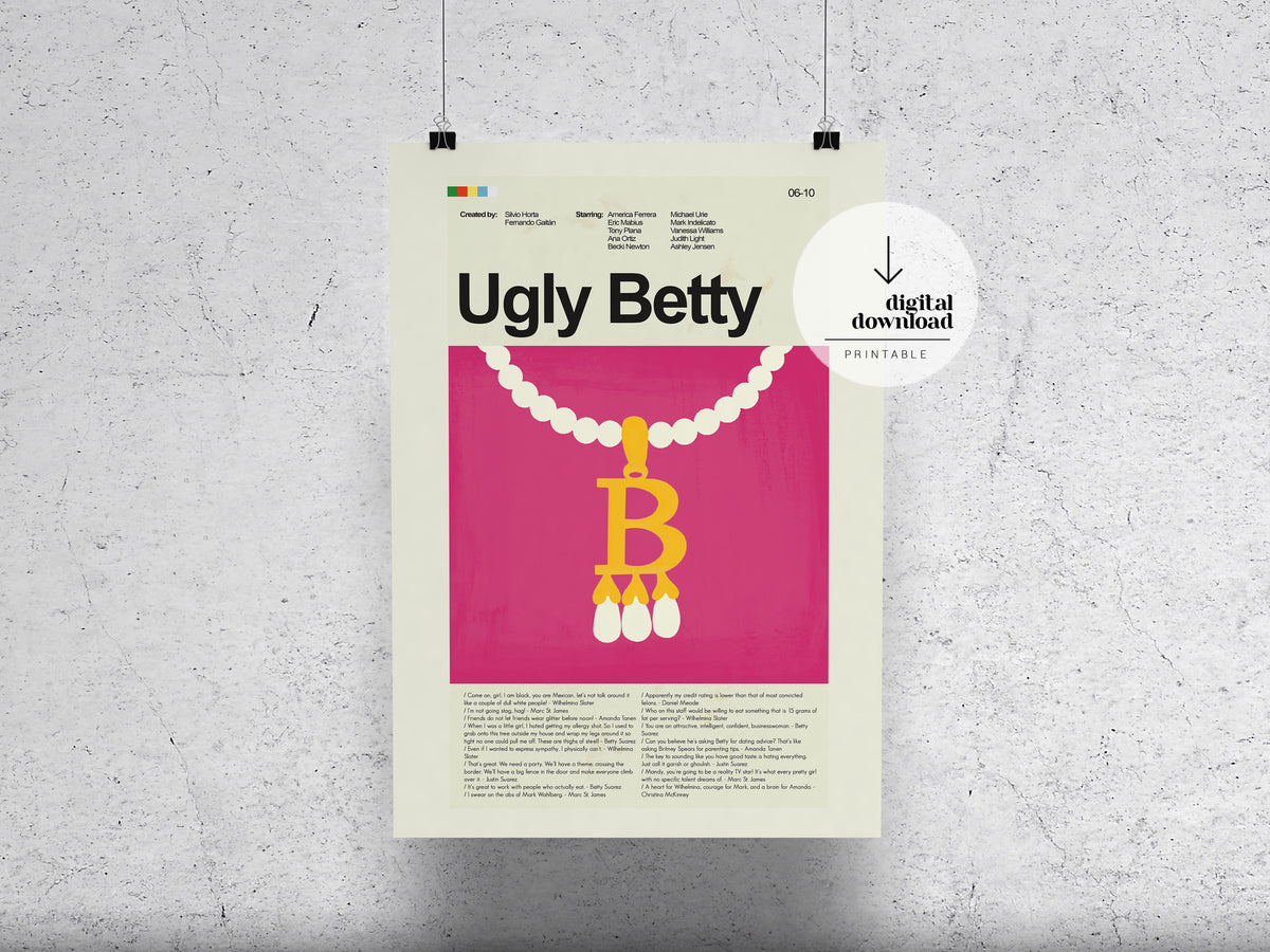 Ugly Betty | DIGITAL ARTWORK DOWNLOAD