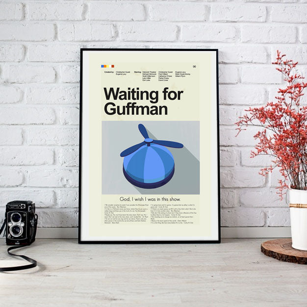 Waiting for Guffman Inspired Mid-Century Modern Print | 12"x18" or 18"x24" Print only