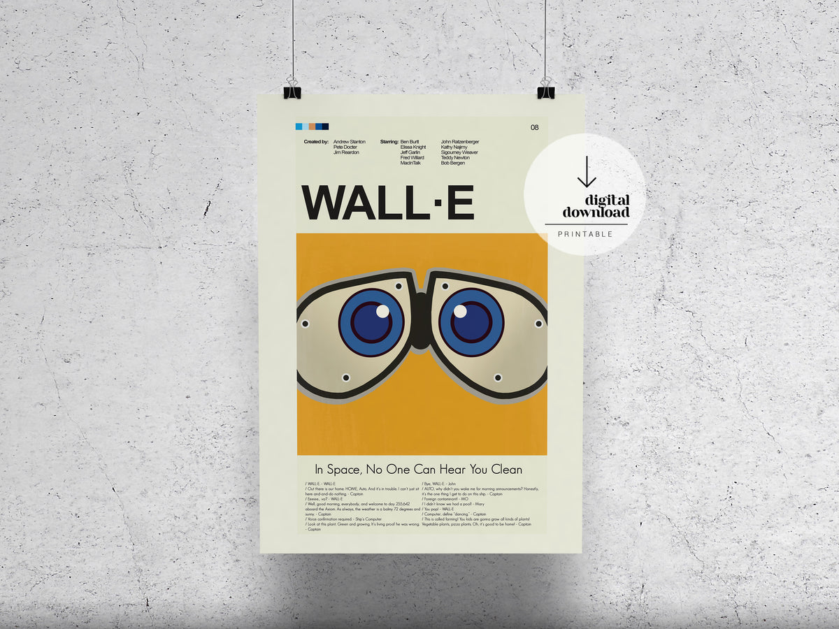 WALL-E | DIGITAL ARTWORK DOWNLOAD