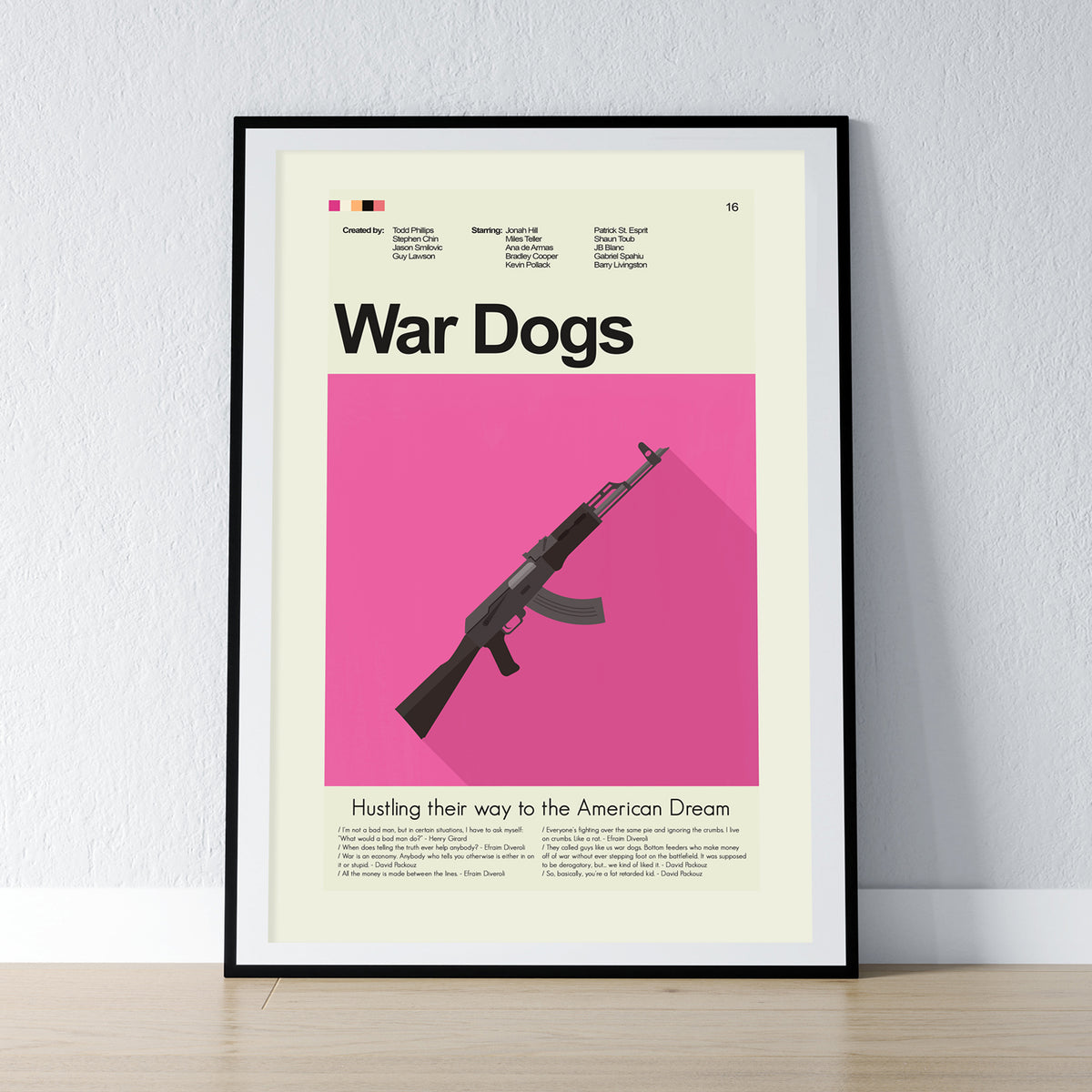 War Dogs - AK-47 | 12"x18" or 18"x24" Print only