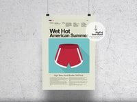 Load image into Gallery viewer, Wet Hot American Summer | DIGITAL ARTWORK DOWNLOAD
