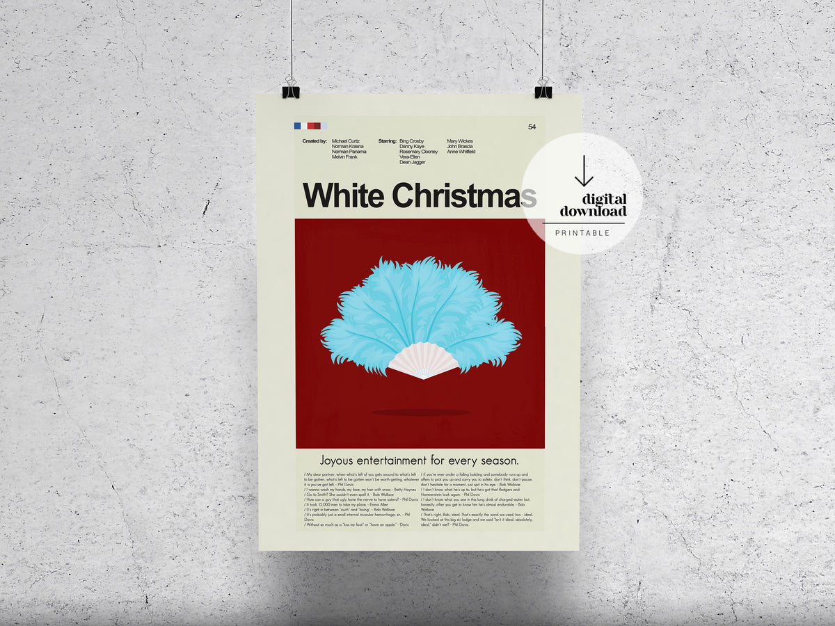 White Christmas | DIGITAL ARTWORK DOWNLOAD
