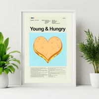 Load image into Gallery viewer, Young &amp; Hungry - Grilled Cheese | 12&quot;x18&quot; or 18&quot;x24&quot; Print Only
