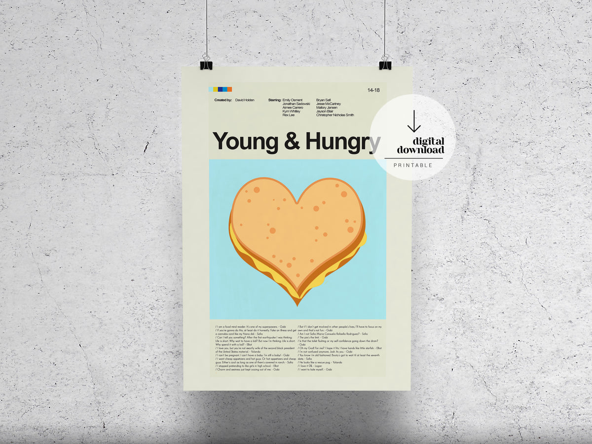 Young & Hungry | DIGITAL ARTWORK DOWNLOAD
