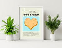 Load image into Gallery viewer, Young &amp; Hungry | DIGITAL ARTWORK DOWNLOAD
