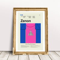 Load image into Gallery viewer, Zenon: Girl of the 21st Century Inspired Mid-Century Modern Print | 12&quot;x18&quot; or 18&quot;x24&quot; Print only
